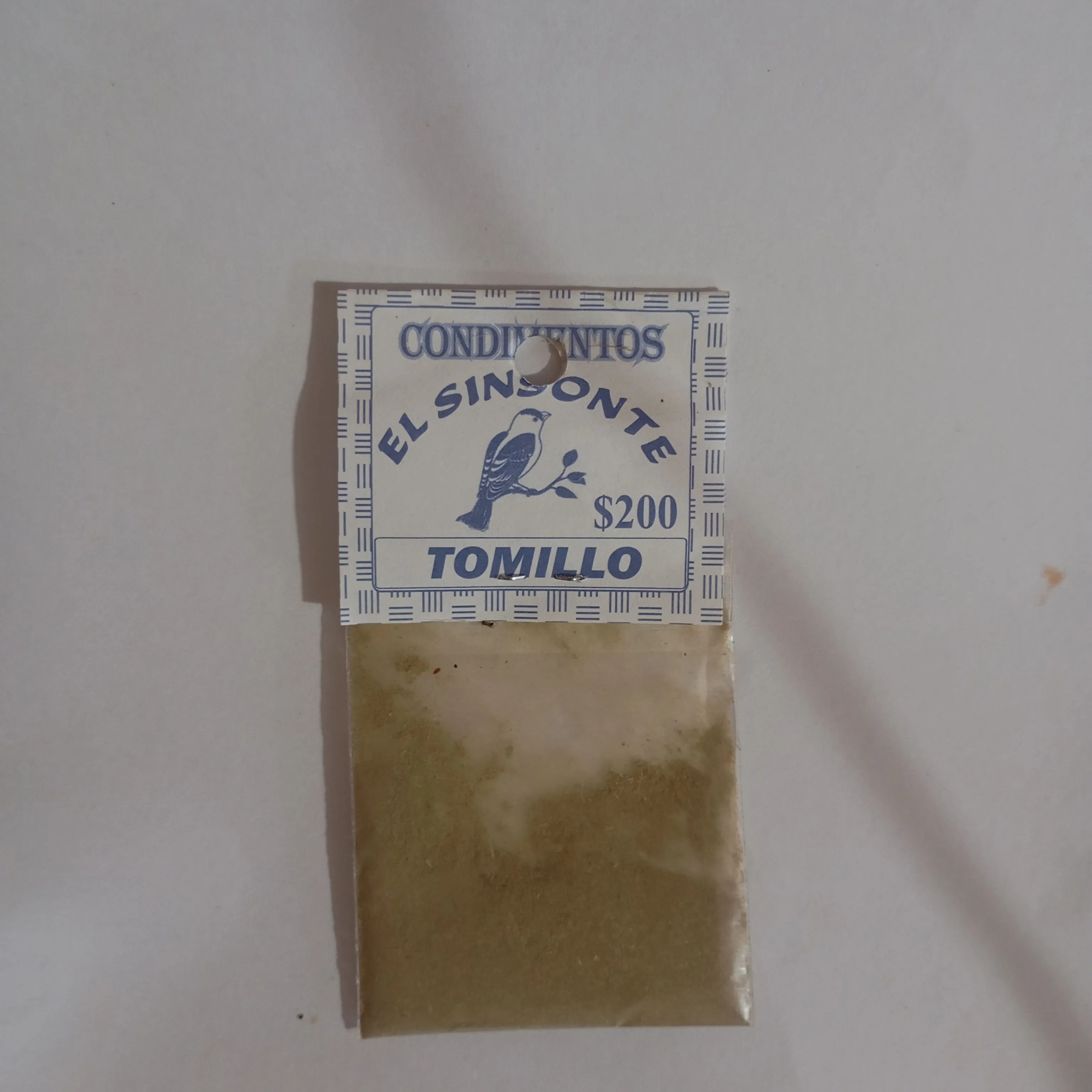 Tomillo molido